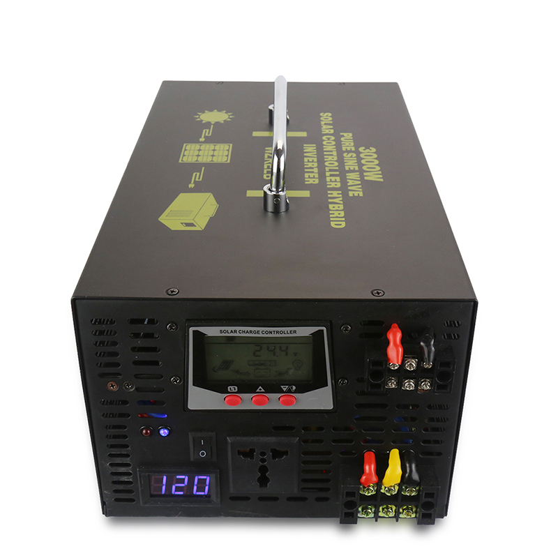 Inverter Pure Sine Wave 60Hz 120V 3000W - Hybrydowy falownik solarny o czystej fali