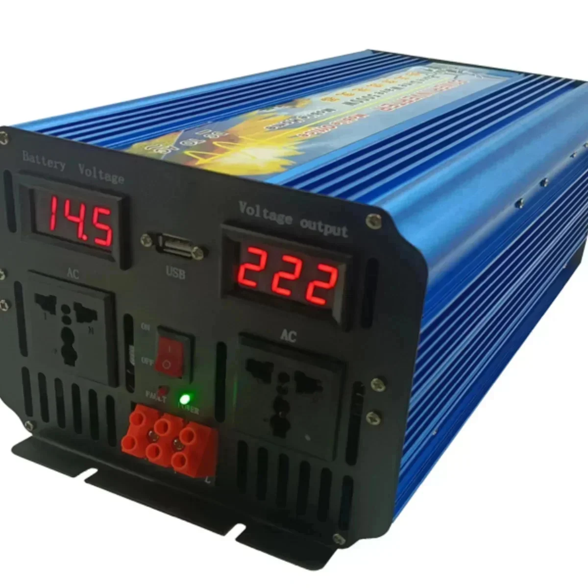 5000W 12V 24V 36V 48V 60V 72V  – Pure Sine Wave Inverter 5000W 48V 220V recenzja i cena