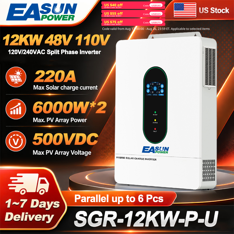 EASUN POWER 12KW Inwerter Sola – Grid Tie Inverter Limiter 2000W recenzja i cena