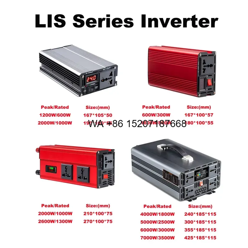 Wmwmnu – inwerter prądu stałeg – Pure Sine Wave Inverter 5000W 48V 220V recenzja i cena
